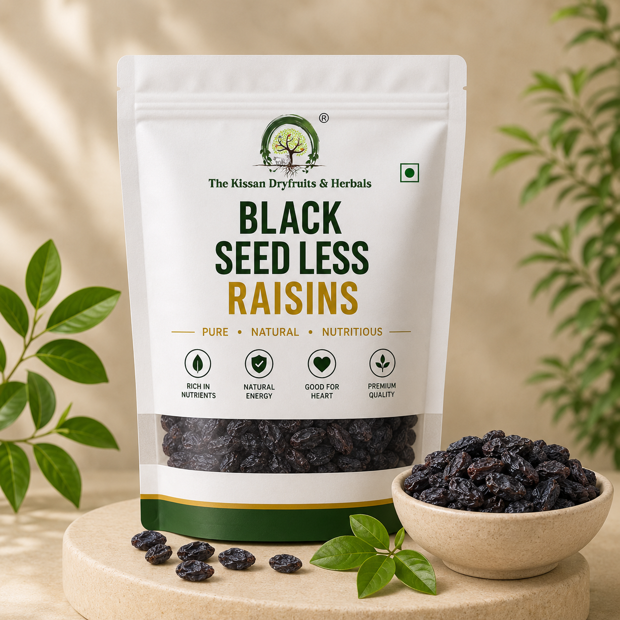 Black Seedless Raisins 1