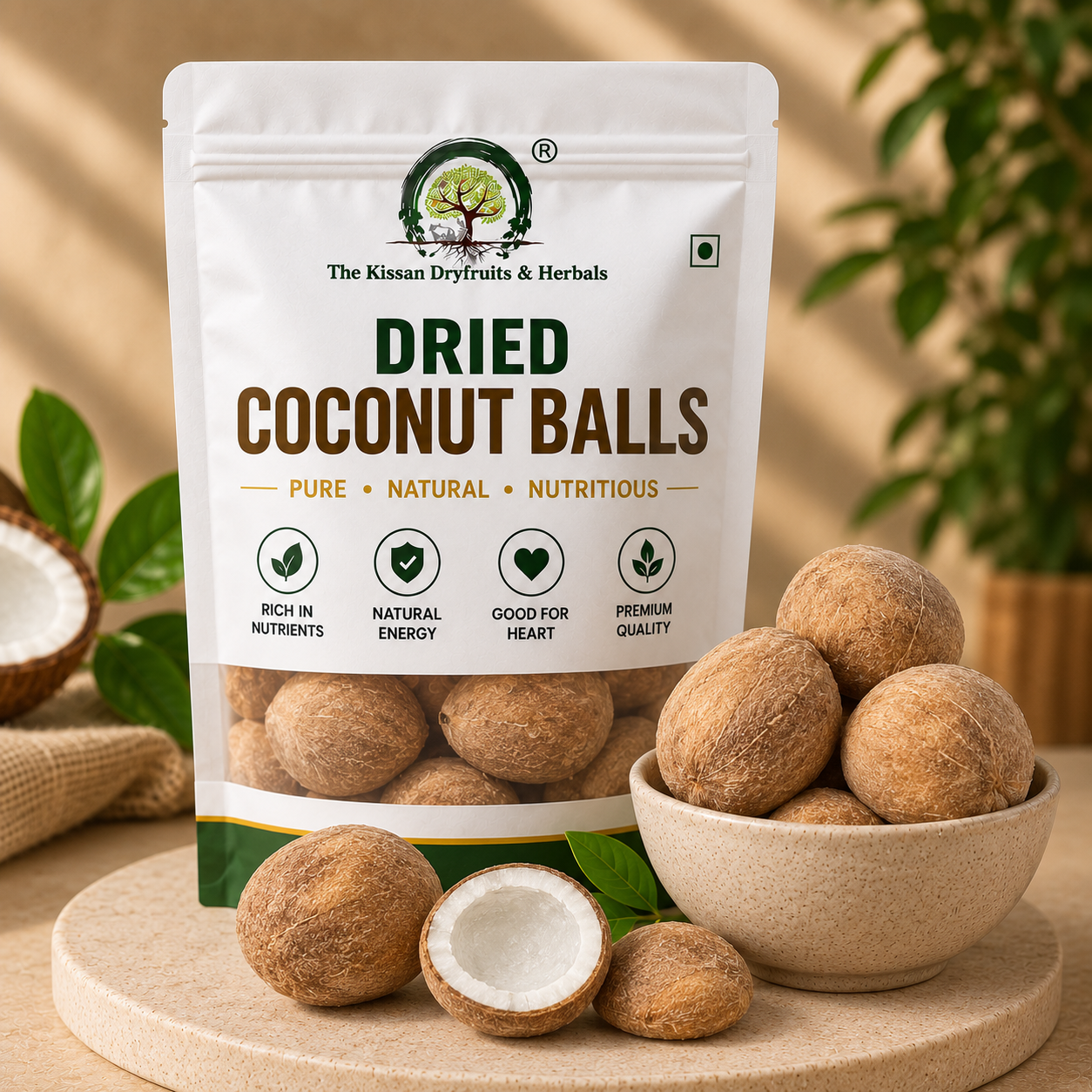 Dried coconut balls 1