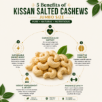 Kissan Salted Cashews Jumbo Size 1