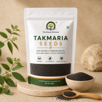 Organic Takmaria Seeds / Sabja Seeds (500g)