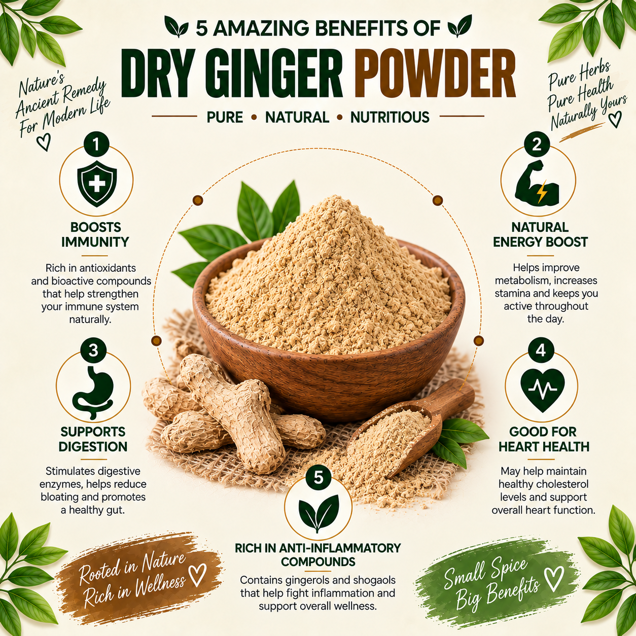 Whole Dry Ginger powder 3